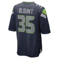 Custom #35 Navy SEA Football Shirt Top