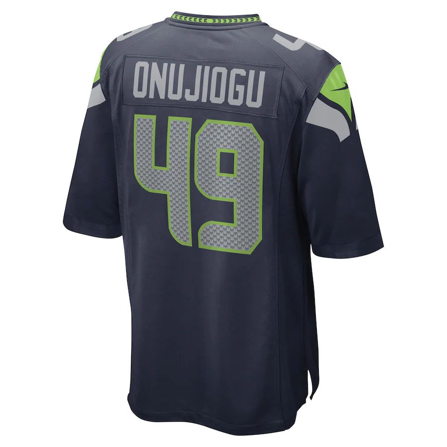 Custom #49 Navy SEA Football Shirt Top