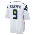 Custom #9 White SEA Football Shirt Top