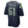 Custom #61 Navy SEA Football Shirt Top