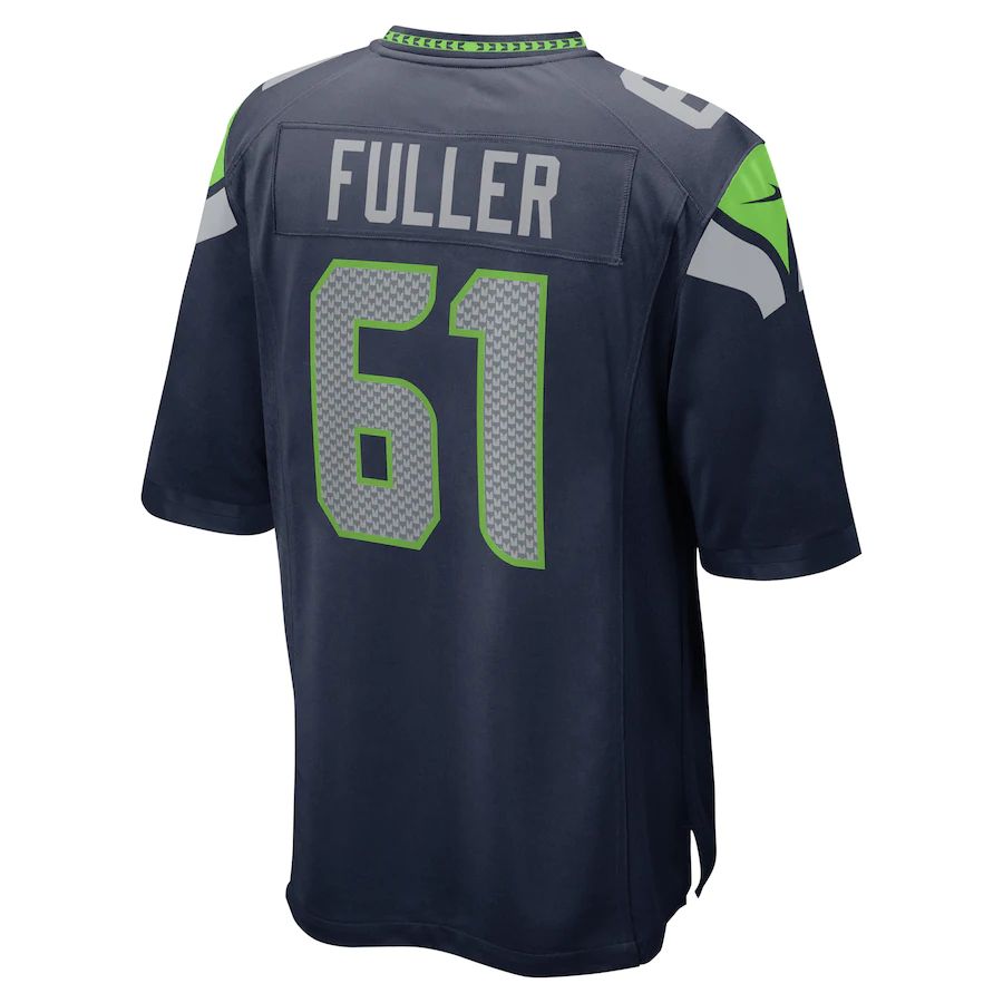 Custom #61 Navy SEA Football Shirt Top