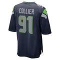 Custom #91 Navy SEA Football Shirt Top