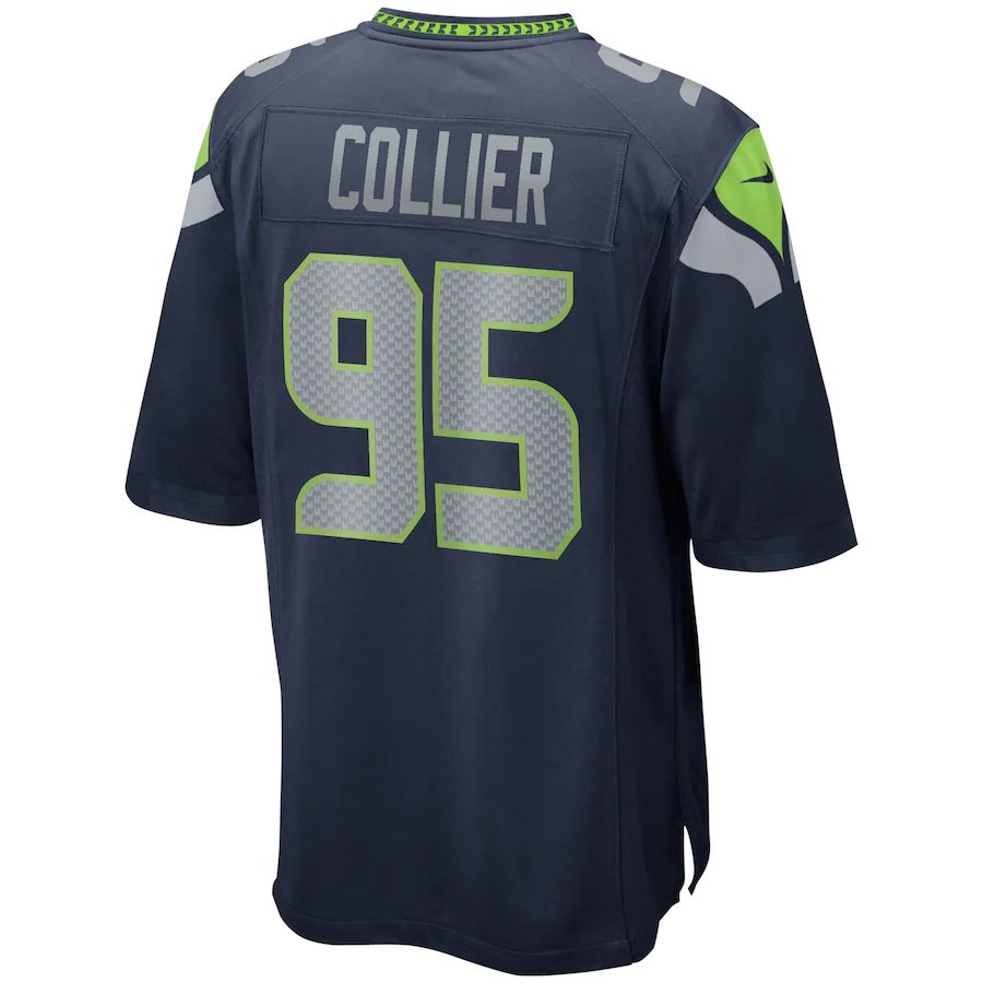 Custom #95 Navy SEA Football Shirt Top