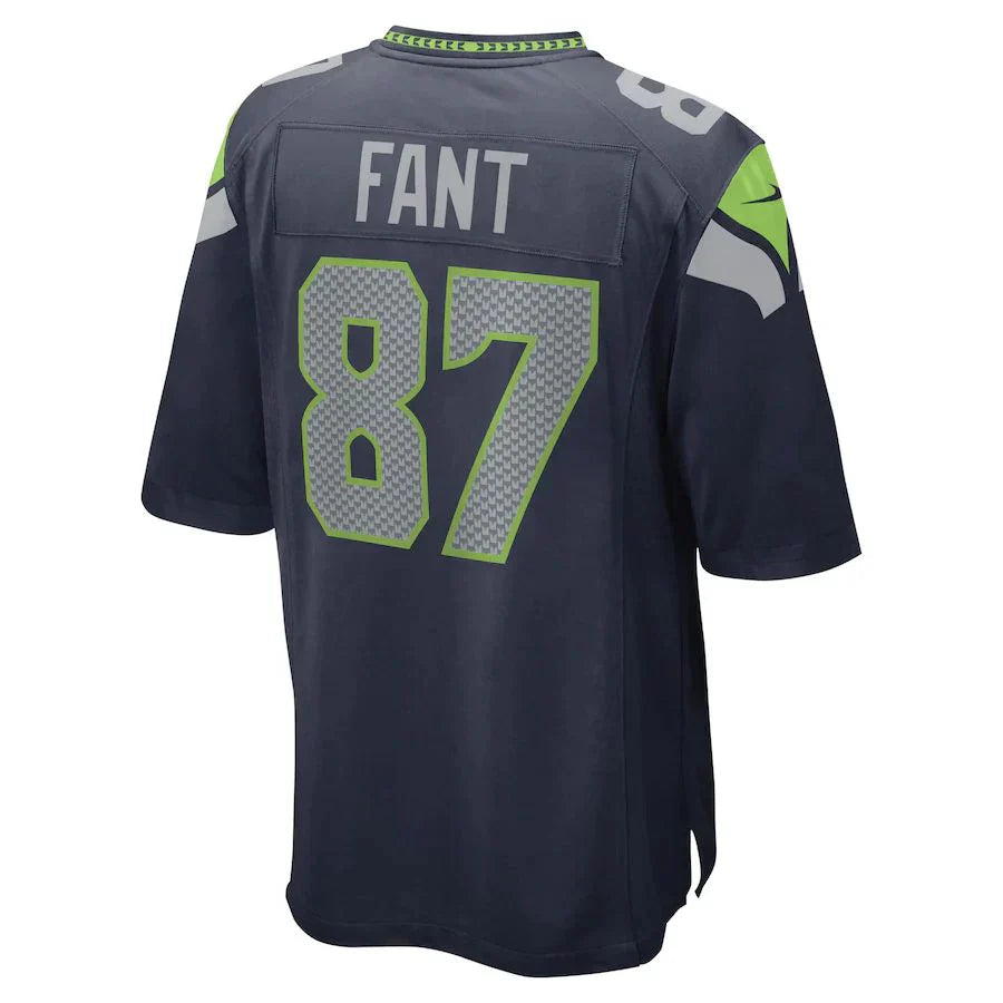 Custom #87 Navy SEA Football Shirt Top
