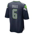 Custom #6 Navy SEA Football Shirt Top