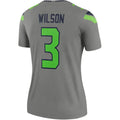 Custom #3 Gray SEA Football Shirt Top