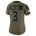 Custom #3 Olive 2021 SEA Football Shirt Top