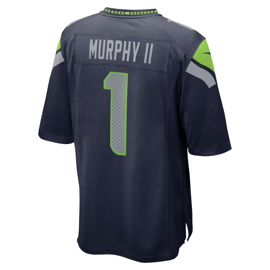 Custom #1 Navy 2024 SEA Football Shirt Top