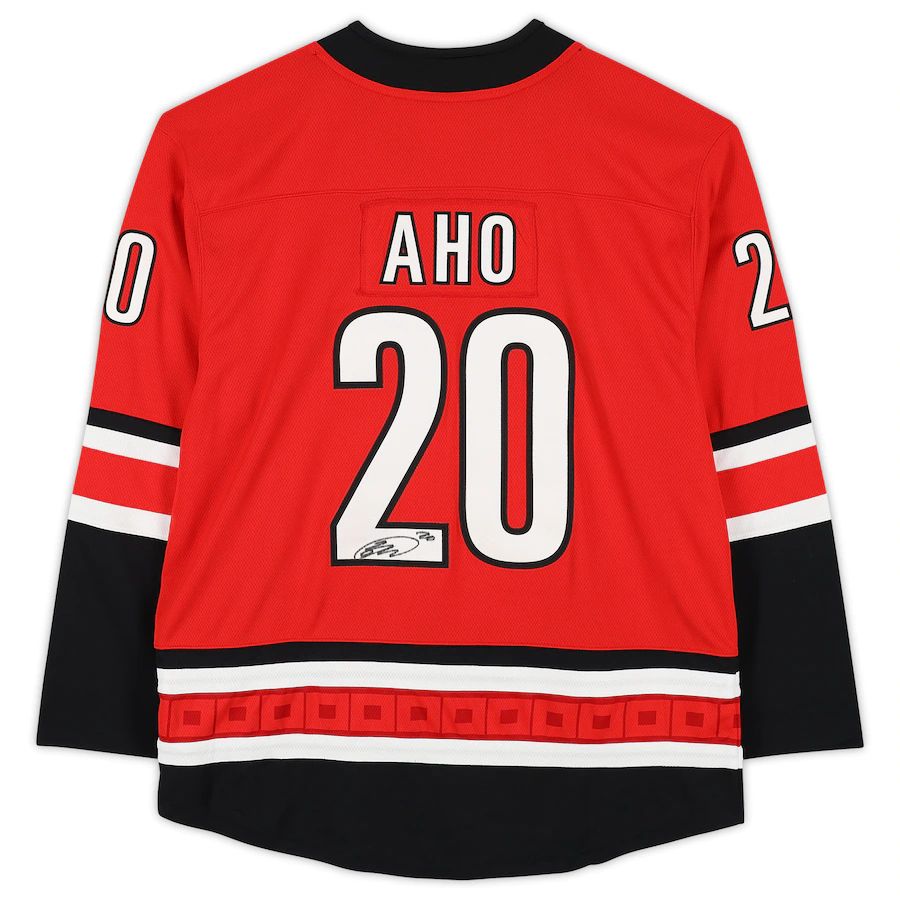 Custom #20 Red CAR Hockey Shirt Top