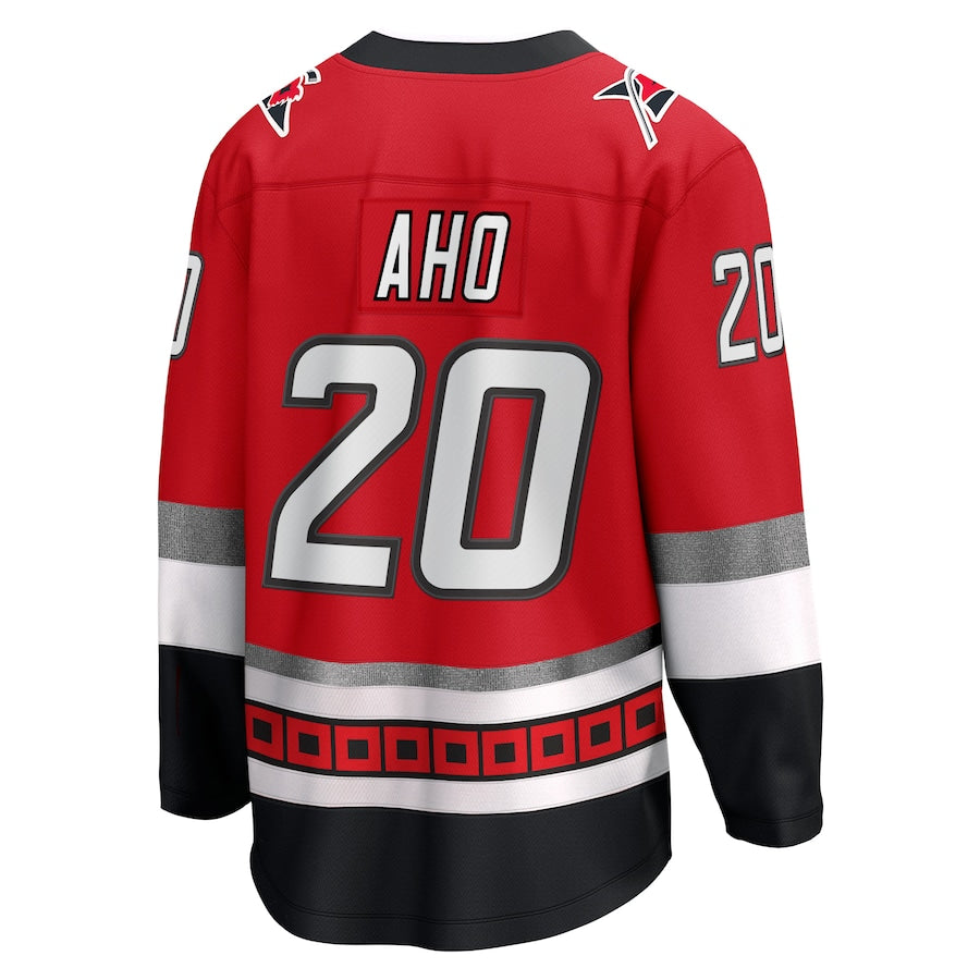 Custom #20 Red CAR Hockey Shirt Top