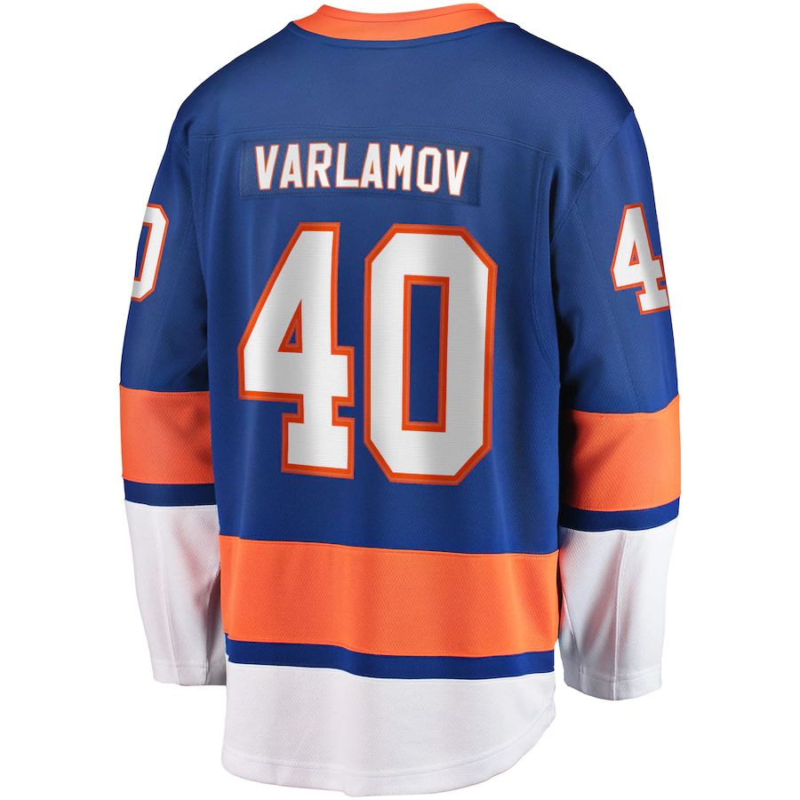 Custom #40 NYI Hockey Shirt Top