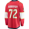 Custom #72 Red FLA Hockey Shirt Top