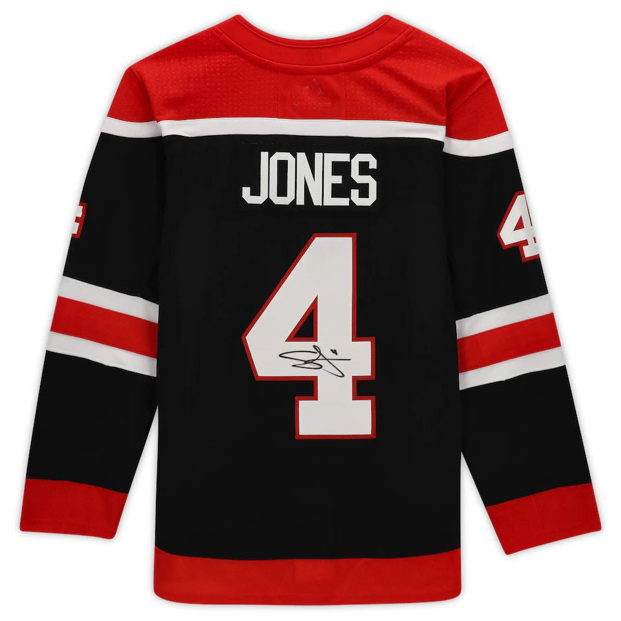Custom #4 Red Retro CHI Hockey Shirt Top