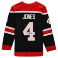 Custom #4 Red Retro CHI Hockey Shirt Top