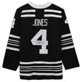 Custom #4 Black CHI Hockey Shirt Top