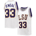 Custom #33 White Retro Basketball Shirt Top