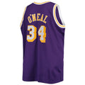 Custom #34 Purple LAL Basketball Shirt Top