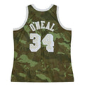 Custom #34 Green 1996 LAL Basketball Shirt Top