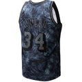 Custom #34 Black 1996 LAL Basketball Shirt Top