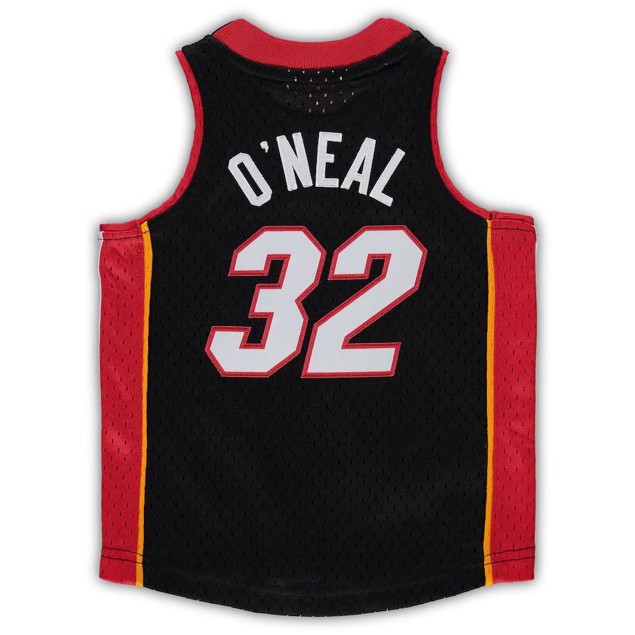 Custom #32 Black 2005 MIA Basketball Shirt Top