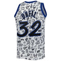 Custom #32 White 1994 ORL Basketball Shirt Top