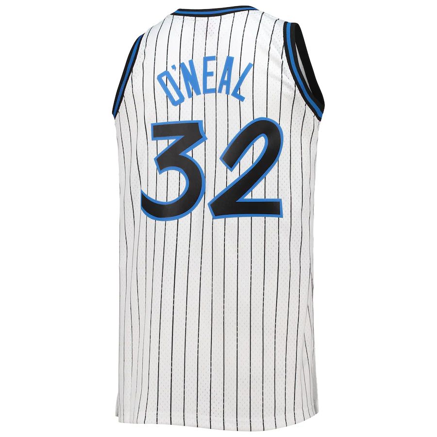 Custom #32 White 1993 ORL Basketball Shirt Top