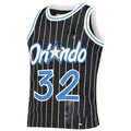 Custom #32 Black Throwback ORL Basketball Shirt Top