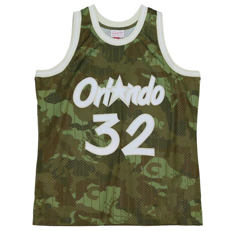 Custom #32 Green 1994 ORL Basketball Shirt Top