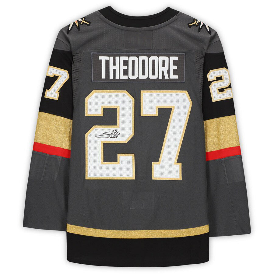 Custom #27 Gray VGK Hockey Shirt Top