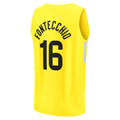 Custom #16 Yellow 2022 UTA Basketball Shirt Top