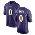 Custom #0 Purple BAL Football Shirt Top
