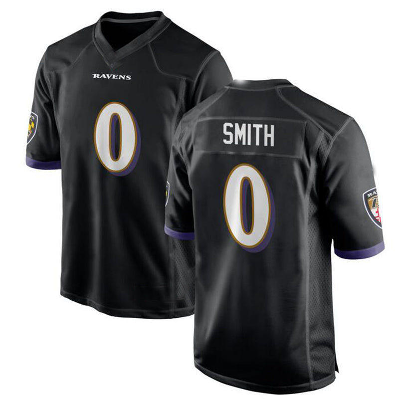 Custom #0 Black BAL Football Shirt Top