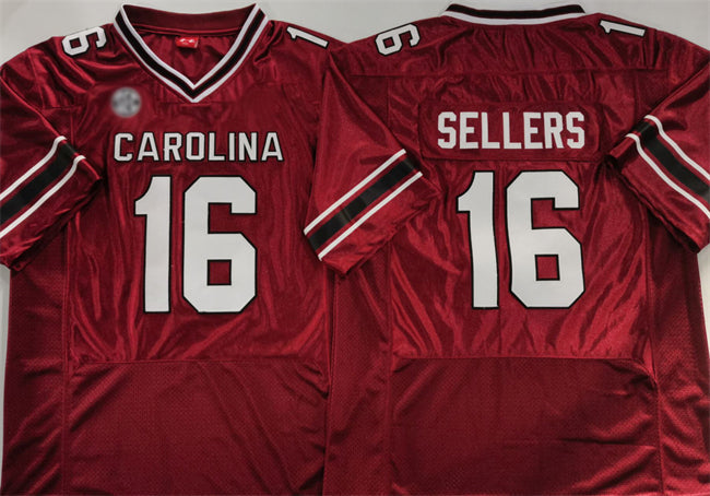 Custom #16 Garnet College Shirt Top