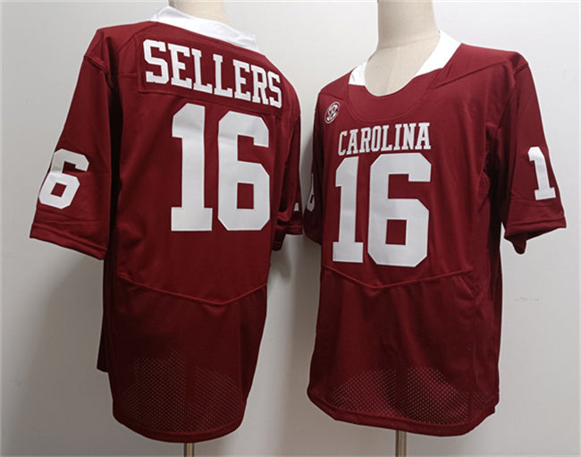 Custom #16 Garnet College Shirt Top