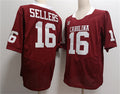Custom #16 Garnet College Shirt Top