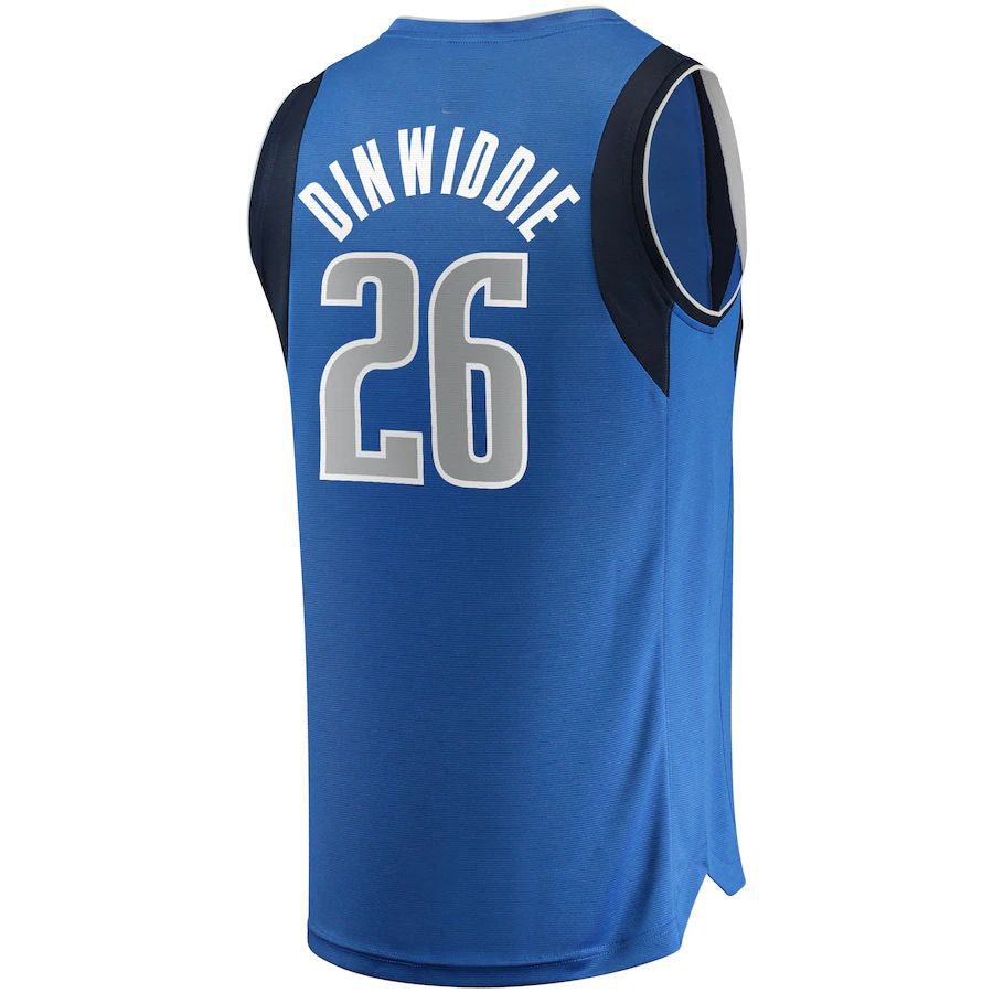 Custom #26 Blue 2022 DAL Basketball Shirt Top