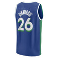 Custom #26 Blue 2022 DAL Basketball Shirt Top