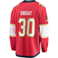 Custom #30 Red 2017 FLA Hockey Shirt Top