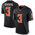 Custom #3 Black DAL Football Shirt Top