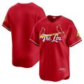 Custom Red 2024 City Connect STL Baseball Shirt Top