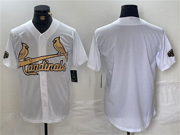 Custom White STL Baseball Shirt Top
