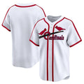 Custom White STL Baseball Shirt Top
