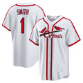 Custom #1 White STL Baseball Shirt Top