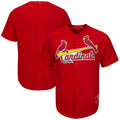 Custom Red STL Baseball Shirt Top