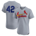 Custom #42 Gray 2024 Jackie Robinson Day STL Baseball Shirt Top