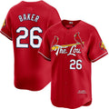 Custom #26 City Connect STL Baseball Shirt Top