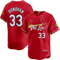 Custom #33 City Connect STL Baseball Shirt Top