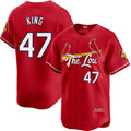 Custom #47 City Connect STL Baseball Shirt Top