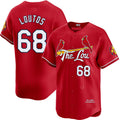 Custom #68 City Connect STL Baseball Shirt Top