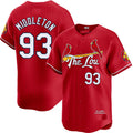 Custom #93 City Connect STL Baseball Shirt Top